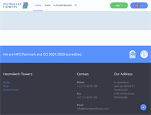 Tablet Screenshot of nl.heemskerkflowers.com